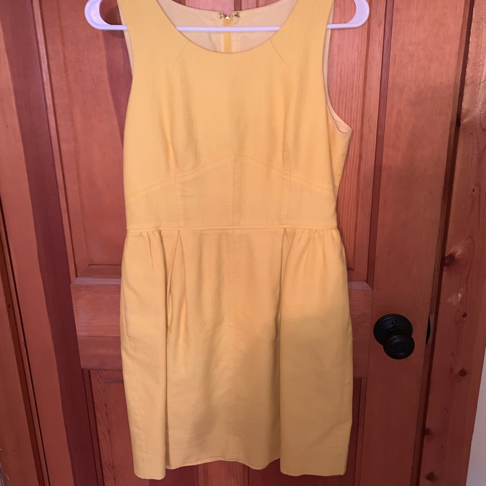 Jcrew factory basket weave textured dress